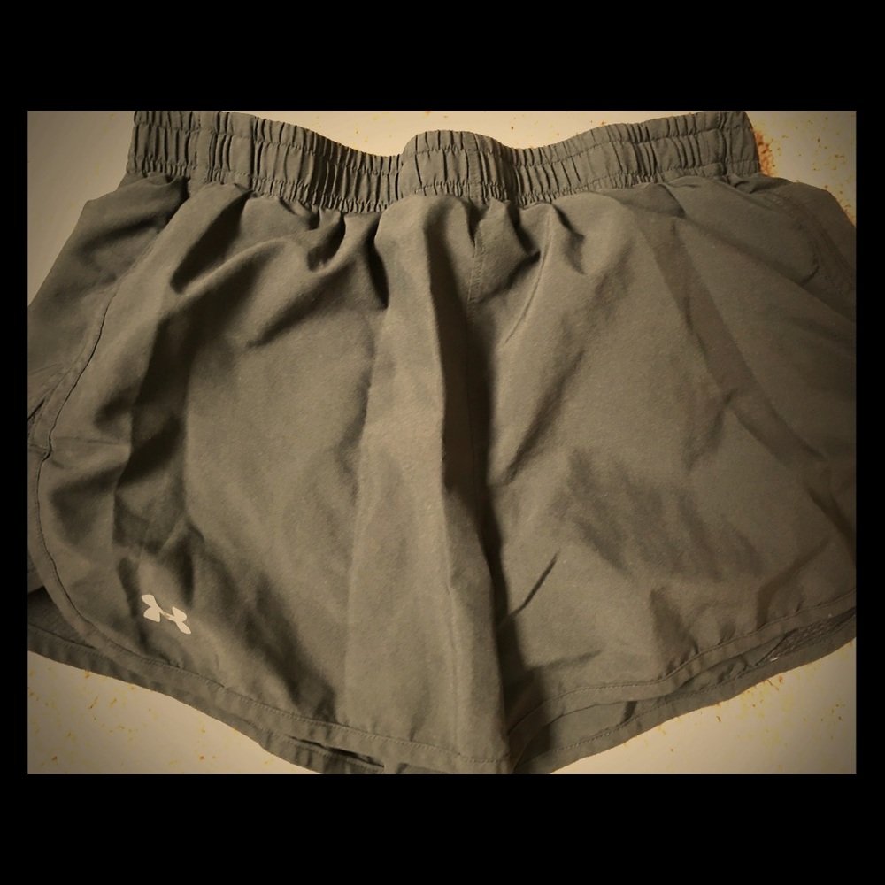 UA black shorts